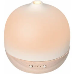 HOMCOM Aroma-Diffusor Mit LED-Lichtern 12,7 Cm X 12,7 Cm X 12,9 Cm