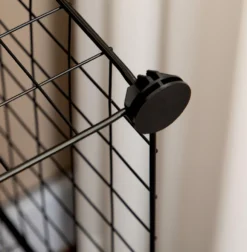 HOMCOM Regalsystem, Steckregal Aus Stahldraht, DIY Würfelregal, 9 Fächer, Drahtgitter, Schuhregal, Stufenregal Für Wohnzimmer, Kinderzimmer, Schlafzimmer, Schwarz, 35 X 35 X 35 Cm Je Würfel -Homcom 3a0a38b99896643cbd860fe0dc9af3b9