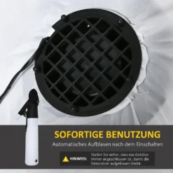 HOMCOM Halloween Deko Geister Skelett Aufblasbares Gespenst Mit Weißen LEDs Geist Halloween Lichter Mit Gebläse 140 X 105 X 270 Cm 16 HOMCOM Halloween Deko Geister Skelett Aufblasbares Gespenst Mit Weißen LEDs Geist Halloween Lichter Mit Gebläse 140 X 105 X 270 Cm -Homcom 40dce3766bb3f709b86550ff49bdcd71