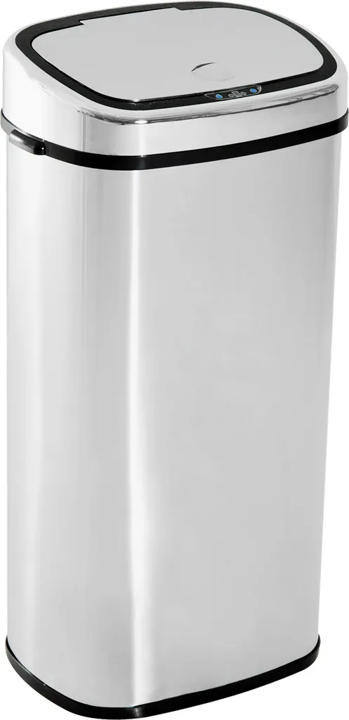 HOMCOM Mülleimer Automatik Mit Sensor Abfalleimer Küche Edelstahl 50/68L Silber (68L) 3 HOMCOM Mülleimer Automatik Mit Sensor Abfalleimer Küche Edelstahl 50/68L Silber (68L)