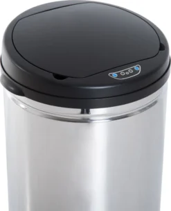 HOMCOM Edelstahl Automatik Sensor Mülleimer Abfalleimer IR Sensor Mit/ohne Inneneimer Rund 50 L 18 HOMCOM Edelstahl Automatik Sensor Mülleimer Abfalleimer IR Sensor Mit/ohne Inneneimer Rund 50 L -Homcom 47ddf3dda73e4aecca41847f8bae2775