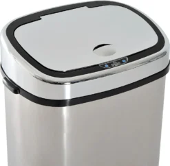 HOMCOM Mülleimer Automatik Mit Sensor Abfalleimer Küche Edelstahl 50/68L Silber (68L) 20 HOMCOM Mülleimer Automatik Mit Sensor Abfalleimer Küche Edelstahl 50/68L Silber (68L) -Homcom 4af16b9c7120e32c639594be0994c038