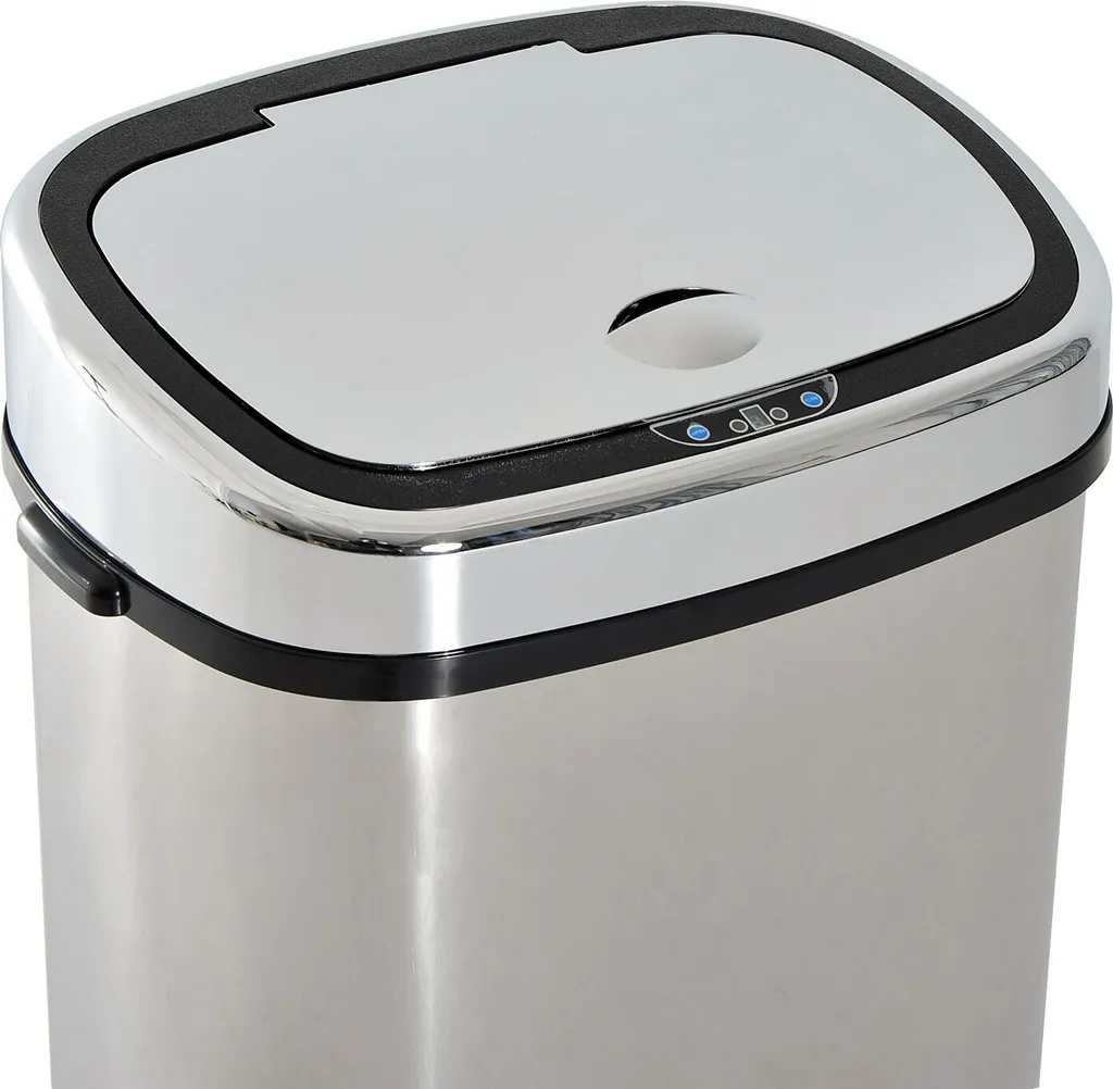 HOMCOM Mülleimer Automatik Mit Sensor Abfalleimer Küche Edelstahl 50/68L Silber (68L) 11 HOMCOM Mülleimer Automatik Mit Sensor Abfalleimer Küche Edelstahl 50/68L Silber (68L) – Bild 9