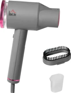 HOMCOM Dampfglätter Dampfbürste Faltbar Kleidung Hemden Dampfbügeleisen Mit 160 Ml Wassertank 1520 W Schnelles Aufheizen Aluminium Kunststoff Grau+Rosa 27,5 X 18,2 X 9 Cm 13 HOMCOM Dampfglätter Dampfbürste Faltbar Kleidung Hemden Dampfbügeleisen Mit 160 Ml Wassertank 1520 W Schnelles Aufheizen Aluminium Kunststoff Grau+Rosa 27,5 X 18,2 X 9 Cm -Homcom 4dfb617009e820208ba328ee3fb78c17