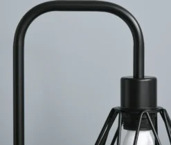 HOMCOM Stehlampe Industriestil Standleuchte Stehleuchte Sockel E27 Für Schlafzimmer Esszimmer Stahl Marmor Schwarz Ø25 X 152H Cm -Homcom 563b6124618b9076830230df7f1335e3