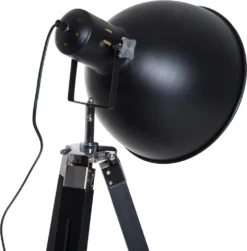 HOMCOM Stehleuchte Stehlampe Standlampe Höhenverstellbar H152cm E27 Kiefer Gold L65xB65xH152cm -Homcom 5dce7e809b1e15b1034ad2460353dd1d