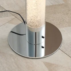 HOMCOM LED Stehlampe, 4 Modi Dimmbare Stehleuchte, 12 W Wohnzimmerlampe, RGB Standleuchte Mit 16 Farbwechsel, Fernbedienung Für Schlafzimmer, Spielraum Ø15 X 104 Cm -Homcom 61c3f6b1df536798d4e2b389cd0009df