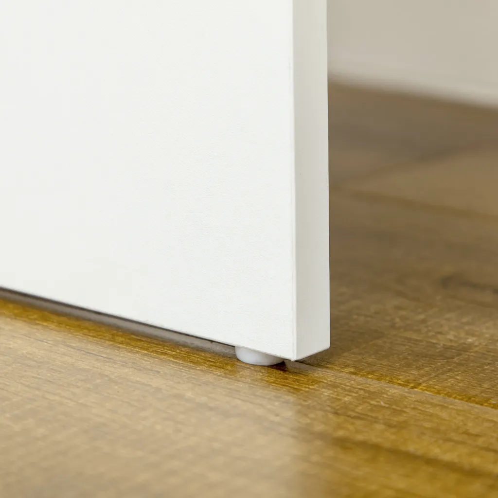 HOMCOM Schminktisch Mit Hocker, Kosmetiktisch Mit Spiegel, Frisiertisch Mit Schubladen, Ablagen, Frisierkommode Mit Anti-Kipp-Schutz Für Schlafzimmer, Weiß, 80 X 38 X 143cm 11 HOMCOM Schminktisch Mit Hocker, Kosmetiktisch Mit Spiegel, Frisiertisch Mit Schubladen, Ablagen, Frisierkommode Mit Anti-Kipp-Schutz Für Schlafzimmer, Weiß, 80 X 38 X 143cm – Bild 9