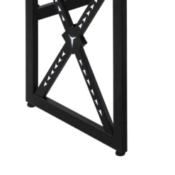 HOMCOM Computertisch Mit LED-Leuchten Monitorablage PC Tisch Gaming Tisch Mit Becherhalter E-Sport-Stil Bürotisch Mit Verstellbaren Füßen MDF Metall Schwarz 120 X 60 X 73 Cm -Homcom 64e143c81f26f51c9269ce4e637ce256