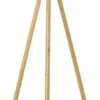 HOMCOM Stehlampe Stehleuchte Standleuchte Mit Bambus Holz-Stativ Modern Künstlerisch Für Das Wohnzimmer Schlafzimmer PVC ABS 67x 67 X 154 Cm -Homcom 688b6afc2c12a6829e3446263ddd10e8