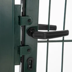 HOMCOM Gartentor Gartentür Zauntor Hoftür Aus Stahl Mit Griff Schloss Und Schlüsseln 97 X 170 Cm Grün 17 HOMCOM Gartentor Gartentür Zauntor Hoftür Aus Stahl Mit Griff Schloss Und Schlüsseln 97 X 170 Cm Grün -Homcom 69e5ef4e4b04d0d42842ce722e22ccbe