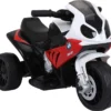 HOMCOM Elektro Kindermotorrad Kinderfahrzeug Lizensiert Von BMW S1000RR Elektro-Dreirad Mit Akku Stahl Rot 66 X 37 X 44 Cm -Homcom 6cc390ff481f7cc60542afbbe3cebfb9