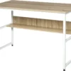 HOMCOM Schreibtisch Für Arbeitszimmer Computertisch Bürotisch Heimbüro Modernes Design Spanplatte Metall Natur 120 X 60 X 75 Cm 1 HOMCOM Schreibtisch Für Arbeitszimmer Computertisch Bürotisch Heimbüro Modernes Design Spanplatte Metall Natur 120 X 60 X 75 Cm -Homcom 73430e86f1d28af1e2932920dbdaacfc