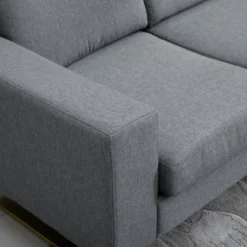 HOMCOM Polstersofa 3-Sitzer Sofa Stoffsofa Sitzmöbel Fernsehsessel Kissen Armlehne Leinen Dunkelgrau 200 X 82 X 78 Cm 15 HOMCOM Polstersofa 3-Sitzer Sofa Stoffsofa Sitzmöbel Fernsehsessel Kissen Armlehne Leinen Dunkelgrau 200 X 82 X 78 Cm -Homcom 73b2a0991e15cca1bb7cc2c519b86b08