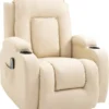HOMCOM Massagesessel Fernsehsessel Relaxsessel TV Sessel Wärmefunktion Wippenfunktion Mit Fernbedienung Liegefunktion Cremeweiß 85 X 94 X 104 Cm 2 HOMCOM Massagesessel Fernsehsessel Relaxsessel TV Sessel Wärmefunktion Wippenfunktion Mit Fernbedienung Liegefunktion Cremeweiß 85 X 94 X 104 Cm -Homcom 7cf51bfa03e184d5687e8bdd283d634e