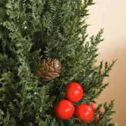 HOMCOM Weihnachtsbaum 50 Cm Christbaum Zypressen-Weihnachtsbaum Mit 7 Roten Beeren Und 6 Tannenzapfen Kunsttanne 170 Zweige Für Tisch Und Schreibtisch PVC PE Grün Ø27 X 47 Cm 19 HOMCOM Weihnachtsbaum 50 Cm Christbaum Zypressen-Weihnachtsbaum Mit 7 Roten Beeren Und 6 Tannenzapfen Kunsttanne 170 Zweige Für Tisch Und Schreibtisch PVC PE Grün Ø27 X 47 Cm -Homcom 7e5857fb01f7af3e7f7f408b1fe5924b