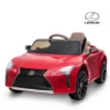 HOMCOM Kinderauto Von Lexus Kinderfahrzeug Elektroauto Mit MP3 Licht Musik Kunststoff Metall Rot 106x63x44 Cm