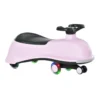 HOMCOM Rutscherauto Bobbycars Rutscher Kinderfahrzeug 5 PolyurethanBlitzräder Kinderauto Mit Aufbewahrungsbox Für Kinder Von 18 Bis 48 Monaten Rosa+Schwarz 77x34x35 Cm -Homcom 85238326dd38be46fcd512f5239b3ee8