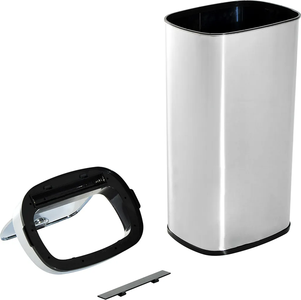 HOMCOM Mülleimer Automatik Mit Sensor Abfalleimer Küche Edelstahl 50/68L Silber (68L) 10 HOMCOM Mülleimer Automatik Mit Sensor Abfalleimer Küche Edelstahl 50/68L Silber (68L) – Bild 8