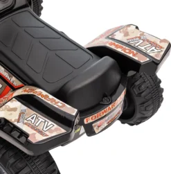 HOMCOM Mini Elektro-Quad Kinder Elektro ATV Kinderwagen Kinderfahrzeug Kindermotorrad Elektroquad Für 18-36 Monate Kinder Metall PP-Kunststoff Schwarz 70 X 42 X 45 Cm -Homcom 8d3bda709291236ffd1beaf64eb61ea0