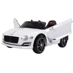 HOMCOM Kinderauto Kinderfahrzeug Elektroauto Bentley GT Mit Fernbedienung Kinder Weiß 108 X 60 X 43cm -Homcom 8d5e725a29f9c7f45fcd9830f36d1a76