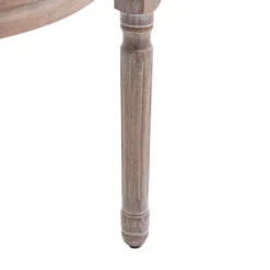 HOMCOM Esszimmerstuhl Küchenstuhl Polsterstuhl In Leinen-Optik Wohnzimmerstuhl Mit Rückenlehne Aus Rattan Vintage Retro Beige 50 X 54,5 X 97 Cm -Homcom 92fcea94ff3e0fdd470ca86a6218d595