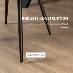 HOMCOM 2er Set Esszimmerstühle Küchenstuhl Essstühle Wohnzimmerstühle Polsterstühle Armlos Ergonomisch Im Skandi-Design Bezug Aus Leinen Stahl Hellbraun 47,5 X 55,5 X 77,5 Cm 16 HOMCOM 2er Set Esszimmerstühle Küchenstuhl Essstühle Wohnzimmerstühle Polsterstühle Armlos Ergonomisch Im Skandi-Design Bezug Aus Leinen Stahl Hellbraun 47,5 X 55,5 X 77,5 Cm -Homcom 976a1e38d3637e7112b12c85e7306a1c