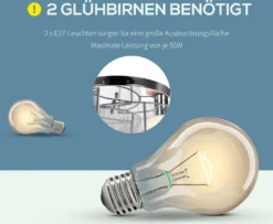 HOMCOM Deckenleuchte Deckenlampe 50W Modernes Design Leuchtmittel E27 Sockel Ideal Für Schlafzimmer Wohnzimmer Küchen Flur Stark Leuchtkraft Cremeweiß Ø35x25 Cm 20 HOMCOM Deckenleuchte Deckenlampe 50W Modernes Design Leuchtmittel E27 Sockel Ideal Für Schlafzimmer Wohnzimmer Küchen Flur Stark Leuchtkraft Cremeweiß Ø35x25 Cm -Homcom 9d396263a046a48d138018e746caf439