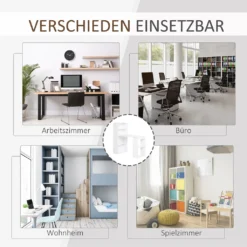 HOMCOM Schreibtisch Küchentisch Mit Regal Computertisch Arbeitstisch Laptoptisch Büroregal Weiß 120 X 55 X 120 Cm -Homcom 9f3258be3202596d555d16db3c68b408