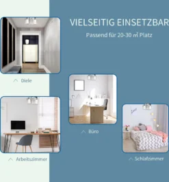 HOMCOM Deckenleuchte Deckenlampe 50W Modernes Design Leuchtmittel E27 Sockel Ideal Für Schlafzimmer Wohnzimmer Küchen Flur Stark Leuchtkraft Cremeweiß Ø35x25 Cm 21 HOMCOM Deckenleuchte Deckenlampe 50W Modernes Design Leuchtmittel E27 Sockel Ideal Für Schlafzimmer Wohnzimmer Küchen Flur Stark Leuchtkraft Cremeweiß Ø35x25 Cm -Homcom a2b4104238646450a66f07dd849d9e4c