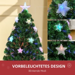 HOMCOM Weihnachtsbaum 0,9 M Christbaum Kunsttanne 90 Äste Mit LED-Lichtern Anti-Rutsch-Pads Zerlegbar Glasfaser-Farbwechsler PVC Metall Grün 45 X 45 X 90 Cm 15 HOMCOM Weihnachtsbaum 0,9 M Christbaum Kunsttanne 90 Äste Mit LED-Lichtern Anti-Rutsch-Pads Zerlegbar Glasfaser-Farbwechsler PVC Metall Grün 45 X 45 X 90 Cm -Homcom a4c2c5b2491bcc6636a7f53696d2d867