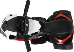 HOMCOM Elektro Kindermotorrad Kinderfahrzeug Lizensiert Von BMW S1000RR Elektro-Dreirad Mit Akku Stahl Rot 66 X 37 X 44 Cm -Homcom a69886cf98a925c7ee6605346546d304