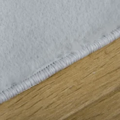 HOMCOM Flauschiger Teppich Kurzflor Anti-Rutsch Unterseite Für Wohnzimmer Schlafzimmer Modern Grau 160 X 230 Cm -Homcom a83bb601cdc298ccb0060068871bb7c9