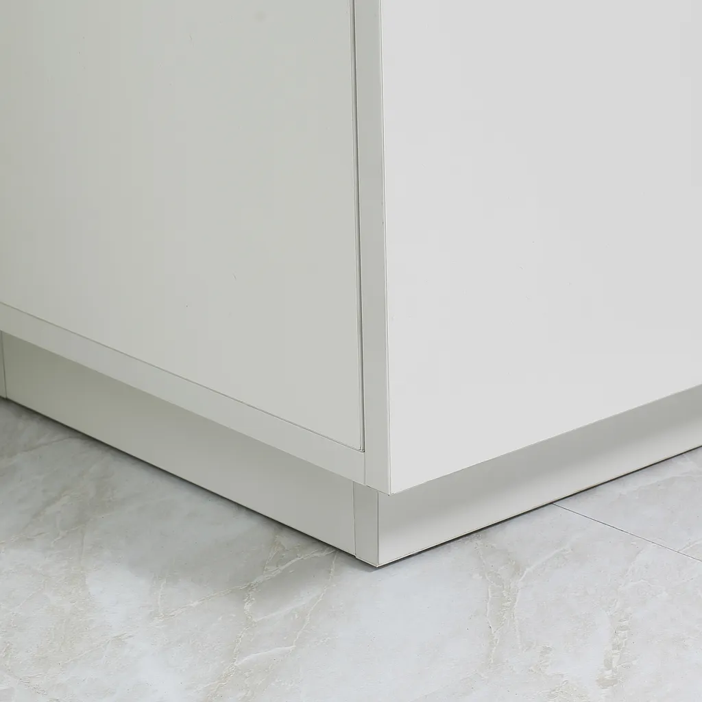 HOMCOM Eckschreibtisch, 360° Drehbarer Arbeitstisch, L-förmiger Schreibtisch Mit Schrank Und Schubladen, Computertisch, Platzsparender Bürotisch, Weiß+Eiche, 118 X 97 X 75 Cm 10 HOMCOM Eckschreibtisch, 360° Drehbarer Arbeitstisch, L-förmiger Schreibtisch Mit Schrank Und Schubladen, Computertisch, Platzsparender Bürotisch, Weiß+Eiche, 118 X 97 X 75 Cm – Bild 8