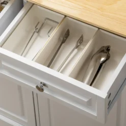 HOMCOM Kücheninsel, Sideboard Mit Erweiterbarer Arbeitsfläche, Küchenschrank Mit Schubladen, Gewürzregalen, Servierwagen Aus Holz Für Küche, Weiß, 108 X 78,4 X 84 Cm 18 HOMCOM Kücheninsel, Sideboard Mit Erweiterbarer Arbeitsfläche, Küchenschrank Mit Schubladen, Gewürzregalen, Servierwagen Aus Holz Für Küche, Weiß, 108 X 78,4 X 84 Cm -Homcom b1ad25126c38744378c3911a281737fe