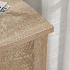 HOMCOM Eckschreibtisch Mit 2 Ablageflächen L-förmiger Schreibtisch Computertisch Mit Tastaturablage Schublade CPU-Ständer E1-Spanplatte Naturholz 120 X 70 X 75 Cm -Homcom b517e6ab1d9bf2560c8e7c2be98c6faf