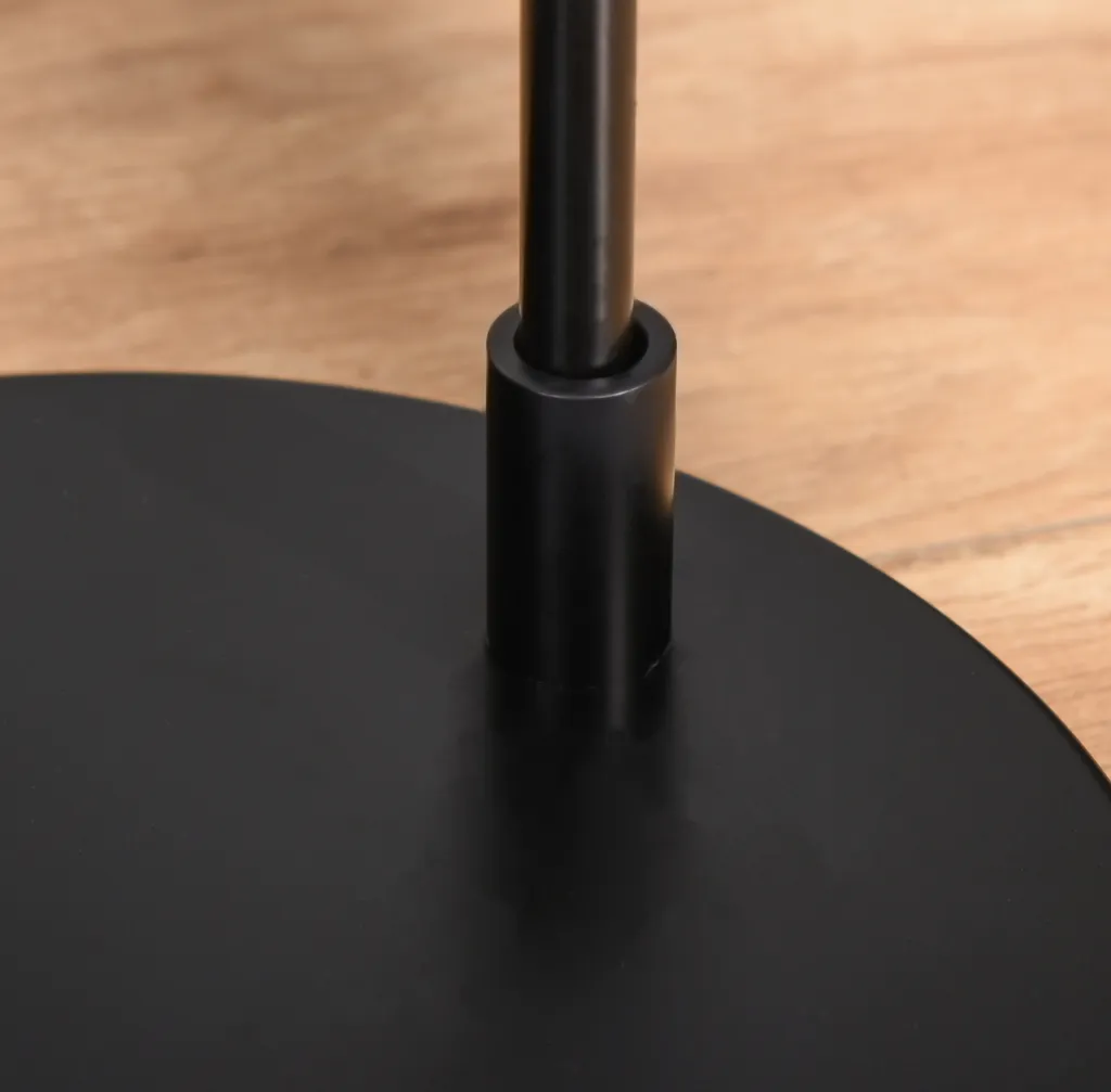 HOMCOM Stehlampe Standleuchte Retrodesign Vintage Standleuchte Sockel E27 Für Schlafzimmer Esszimmer 40W Retro Stehleuchte Metall Ratten Schwarz 44 X 34 X 154cm 10 HOMCOM Stehlampe Standleuchte Retrodesign Vintage Standleuchte Sockel E27 Für Schlafzimmer Esszimmer 40W Retro Stehleuchte Metall Ratten Schwarz 44 X 34 X 154cm – Bild 8