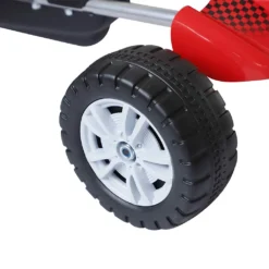 HOMCOM Go-Kart Für Kinder Tretfahrzeug Tretauto Kinderfahrzeug Mit Pedalen 4 Räder Metall + Kunststoff Rot Etwa 3 Jahre 19 HOMCOM Go-Kart Für Kinder Tretfahrzeug Tretauto Kinderfahrzeug Mit Pedalen 4 Räder Metall + Kunststoff Rot Etwa 3 Jahre -Homcom c1b105047ff05315cebaad22a4c32cf6