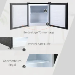 HOMCOM Mini-Gefrierschrank 35 L Gefrierbox Elektrisch Freistehend Mini Gefriertruhe Minikühlschrank -14--24℃ 5-stufige Temperaturregelung 16 HOMCOM Mini-Gefrierschrank 35 L Gefrierbox Elektrisch Freistehend Mini Gefriertruhe Minikühlschrank -14--24℃ 5-stufige Temperaturregelung -Homcom c639a14fe07185e3f552a21f21b80f1a