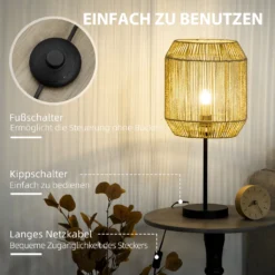 HOMCOM 2er-Stehlampenset Mit 1 Tischleuchte, 1 Stehlampe, Stehleuchte Und Tischlampe Set Mit E27 Sockel, Leinen-Lampenschirm Für Wohnzimmer, Schlafzimmer, Natur 16 HOMCOM 2er-Stehlampenset Mit 1 Tischleuchte, 1 Stehlampe, Stehleuchte Und Tischlampe Set Mit E27 Sockel, Leinen-Lampenschirm Für Wohnzimmer, Schlafzimmer, Natur -Homcom c90e60edca6461c95d32eb86b431a3bb