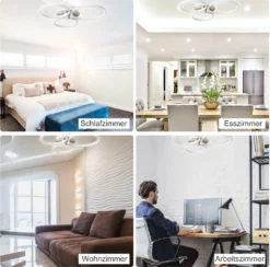 HOMCOM Deckenleuchte Wohnzimmerlampe Schlafzimmerlampe Deckenlampe Moderne Flurlampe Esszimmerlampe, Metall, Aluminium, Acryl, 56 X 47 X 8 Cm -Homcom ca2ca390a0420b93a58479928cb938f3