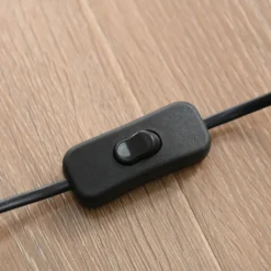 HOMCOM Tischlampe, Tischleuchte Mit Ratten-Lampenschirm, Nachttischlampe Aus Metallrahmen Im Boho-Stil, E27, Max. 40 W, Schreibtischlampe Für Schlafzimmer, Wohnzimmer, Natur+Schwarz -Homcom cf2fa05dc4bbefd5fdd298c0a15200a0