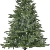 HOMCOM Künstlicher Weihnachtsbaum 1,5 M Christbaum Tannenbaum PVC PE Metall Grün Ø105 X 150 Cm