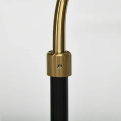 HOMCOM Stehleuchte Mit Beistelltisch Stehlampe Holz Ablage E27 Fassung 40W Marmorfuß Wohnzimmer Schlafzimmer Büro Vintage Schwarz 43 X 29 X 160 Cm -Homcom d3a80b59a71bef67a2b82c33e08fe4e4