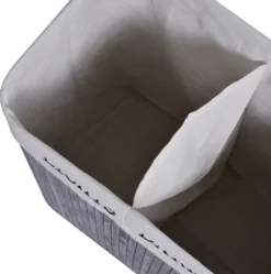 HOMCOM Wäschekorb Wäschebox Wäschesammler Mit Deckel Segeltuchsack Waschbarem Wäschesack Mit Griffen Segeltuch + Bambus Grau100L 52 X 32 X 63 Cm 21 HOMCOM Wäschekorb Wäschebox Wäschesammler Mit Deckel Segeltuchsack Waschbarem Wäschesack Mit Griffen Segeltuch + Bambus Grau100L 52 X 32 X 63 Cm -Homcom d76793866d967162484c7b33b95533c2