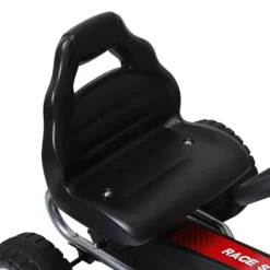 HOMCOM Go-Kart Für Kinder Tretfahrzeug Tretauto Kinderfahrzeug Mit Pedalen 4 Räder Metall + Kunststoff Rot Etwa 3 Jahre 18 HOMCOM Go-Kart Für Kinder Tretfahrzeug Tretauto Kinderfahrzeug Mit Pedalen 4 Räder Metall + Kunststoff Rot Etwa 3 Jahre -Homcom da31974e0bbd6c096f4b407ec2938ee4