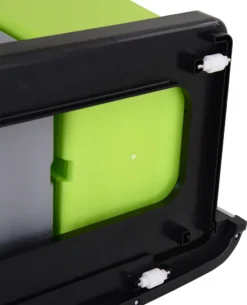 HOMCOM Mülleimer Abfalleimer Mit Sensor 72 L Mülltrennsystem 3 Fächer Edelstahl Silber 42 X 30 X 81 Cm -Homcom da58bde8ba383e410eb1fe193e1229df