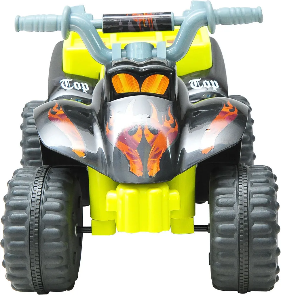HOMCOM Kinderauto Kinderwagen Elektroauto Kinderfahrzeug Kindermotorrad Quad Elektroquad Kinderquad Elektromotorrad (Elektroquad/gelb-schwarz) 8 HOMCOM Kinderauto Kinderwagen Elektroauto Kinderfahrzeug Kindermotorrad Quad Elektroquad Kinderquad Elektromotorrad (Elektroquad/gelb-schwarz) – Bild 6