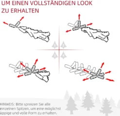 HOMCOM Weihnachtsbaum Tannenbaum Mit Kunststoffständer 390 Spitzen Grün Ø 55 X H180 Cm -Homcom dd898a75a67c8c9289ecfaac259bc764
