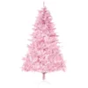 HOMCOM Künstlicher Weihnachtsbaum 1,5 M Christbaum Mit Abnehmbarer Und Faltbarer Basis Tannenbaum Einfacher Aufbau 576 Äste Flammhemmend Automatisch PVC Rosa Ø75 X 150 Cm -Homcom e81269b857441f7819c08398437b1c26